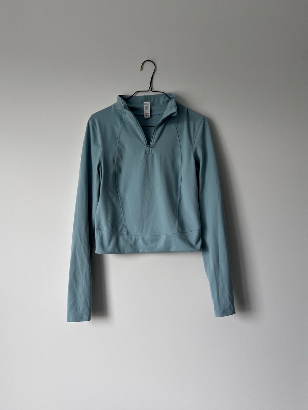 Yogalicious Light Blue Quarter-Zip Pullover